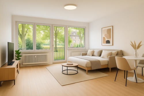 Foto - Kapitalanlage oder Selbstnutzung - 1-Zimmer- Souterrain-Wohnung