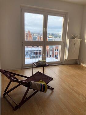 Foto - Stadthafenblick: helle 2 Zi mit Balkon auf Zeit