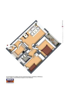 Foto - 3 Zimmer Etagenwohnung in Remscheid