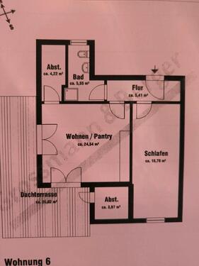 Foto - Zwei Zimmer Wohnung - 1.130,00 EUR Kaltmiete,