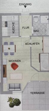 Foto - 1.5 Zimmer Terrassenwohnung in Lübeck