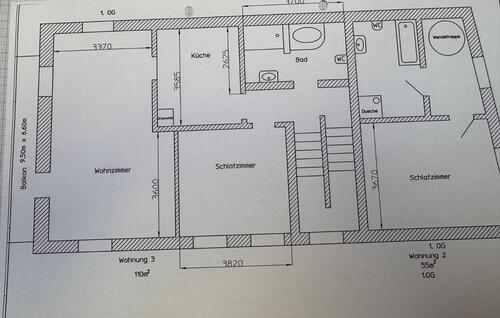 Foto - 4 Zimmer Maisonettenwohnung in Steinbach-Hallenberg