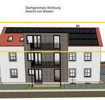 Exklusive Dachgeschosswohnung mit großer Dachterrasse und Kamin - Mindelheim