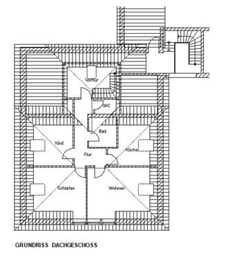 Foto - 3-Zimmer-DG-Wohnung in Melle-Gesmold