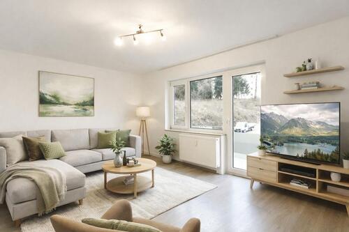 Foto - Hirschhorn: Lichtdurchflutete 3 Zimmer-Wohnung mit Balkon zum Wohlfühlen!