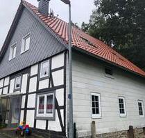 Charmantes Fachwerkhaus mit vielseitig nutzbarem Nebenhaus - Extertal