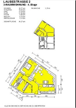 Foto - 3 Zimmer Etagenwohnung zur Miete in Dresden