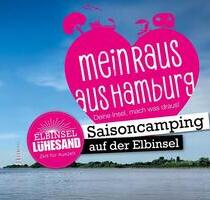 Dauercamping Saisoncamping auf der Elbinsel Lühesand 2026 - Grünendeich
