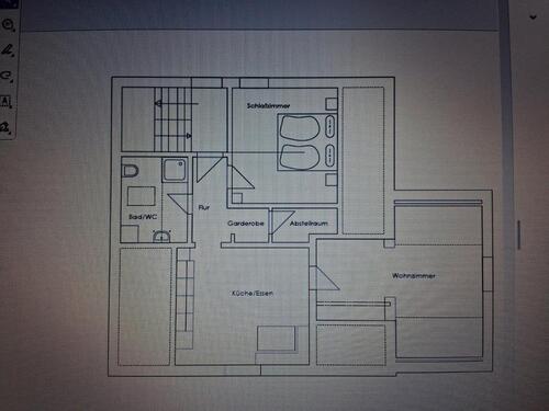 Foto - 2 Zimmer Dachgeschoßwohnung zur Miete in Bobingen
