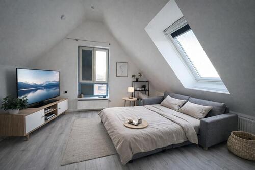 Foto - 1-Zimmerdachgeschosswohnung - 350,00&nbsp;EUR Kaltmiete, ca.&nbsp; 18,00&nbsp;m&sup2;