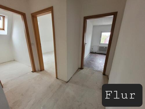 Foto - Dachgeschosswohnung, 2,5 Raum, 47 qm, 2. OG, mit Garten