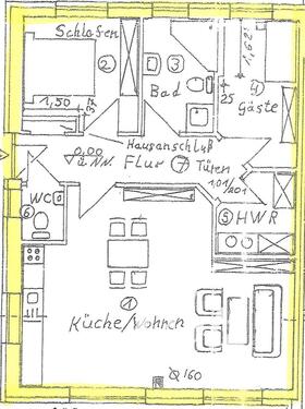 Foto - 3 Zimmer Doppelhaushälfte in Apen