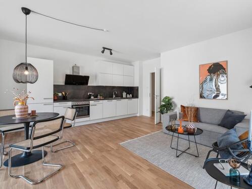 Foto - Moderner Neubau: 2-Zimmer-Wohnung mit Balkon und hochwertiger Einbauküche