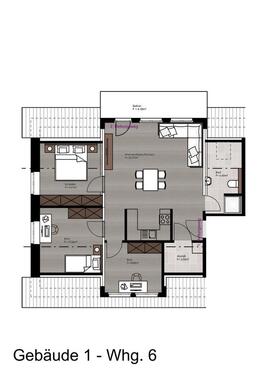 Foto - 4 Zimmer Dachgeschoßwohnung in Oeversee