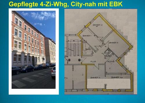 Foto - Gepflegte 4 Zimmer-Whg mit EBK – Ab 1. Nov 2025