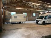Foto - Einstellplatz für Wohnmobil Wohnwagen Pkw etc.