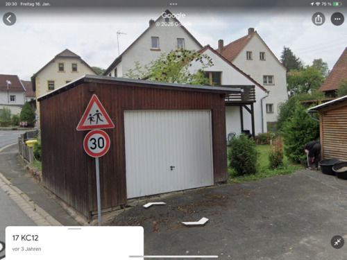 Foto - Garage zu vermieten - 50,00&nbsp;EUR Kaltmiete, ca.&nbsp; 16,00&nbsp;m&sup2;