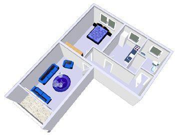 Foto - 2 Zimmer Etagenwohnung zur Miete in Melsdorf