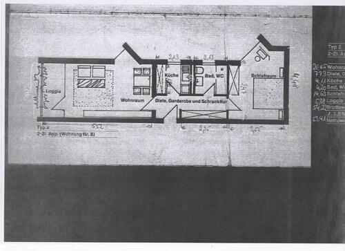Foto - 2 Zimmer Etagenwohnung zur Miete in Saarbrücken