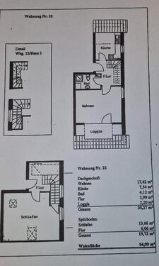 Foto - Maisonettenwohnung in Neubrandenburg zur Miete