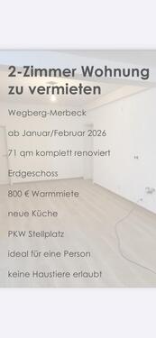 Foto - Renovierte Wohnung - 800,00 EUR Kaltmiete,