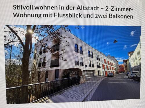 Foto - Stilvoll wohnen in der Altstadt - 2-Zimmer Wohnung mit Flussblick