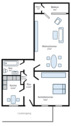Foto - Attraktives 2-Zimmer-Apartment mit Balkon und Keller