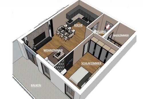 Foto - Etagenwohnung in Leverkusen zur Miete