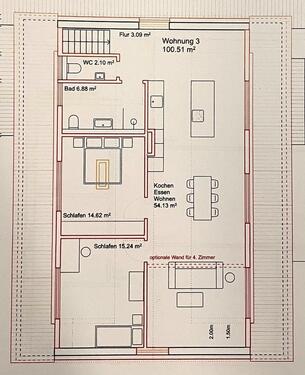 Foto - Lichtdurchflutete 3-Zimmer Dachgeschosswohnung zu vermieten