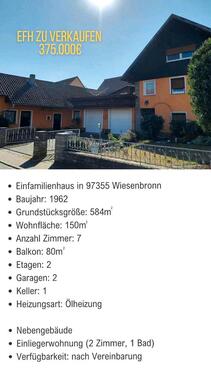 Foto - Einfamilienhaus zu verkaufen - 375.000,00&nbsp;EUR Kaufpreis, ca.&nbsp; 150,00&nbsp;m&sup2;