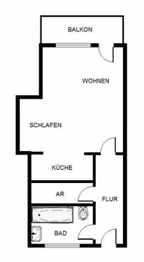 Foto - 1.5 Zimmer Etagenwohnung in Köln