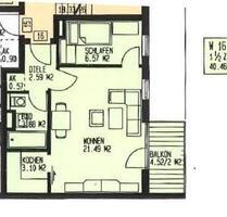 1,5 Zimmer-Wohnung in Dachau, Provisionsfrei