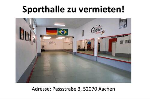 Foto - Trainingshalle - Halle für Kampsport, Yoga oder Tanz