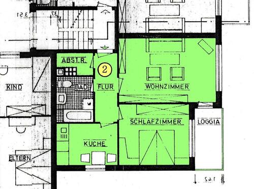 Foto - Etagenwohnung zur Miete in Sande