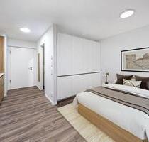 Neubau 2023 - Möbliertes 1 Zimmer-Apartment mit Balkon - Typ D1 - Rosensteinstraße - Ab 6 Monaten - Stuttgart Stuttgart-Nord