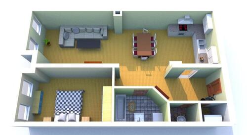 Foto - Etagenwohnung in Bechhofen zur Miete