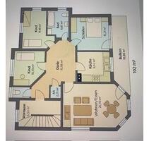 helle, gutgeschnittene 4 Zimmerwohnung zur Miete - Hofheim in Unterfranken