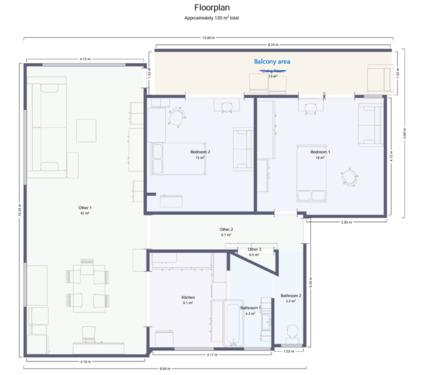 Foto - Erdgeschoßwohnung in Gernsbach zur Miete