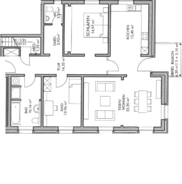 Foto - 3 Zimmer Etagenwohnung in Bielefeld