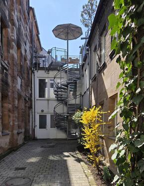 Foto - Ruhige Wohnung im Rückgebäude mit Kamin – Fürth Mathildenstraße