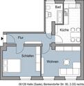 Foto - Wohnung wird gerade saniert! - 490,00&nbsp;EUR Kaltmiete, ca.&nbsp; 55,31&nbsp;m&sup2;