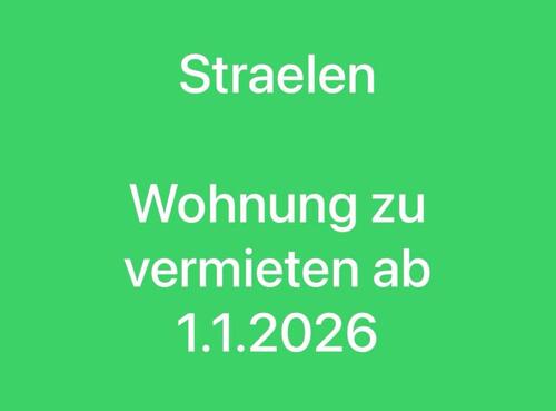 Foto - Wohnung in Straelen zu vermieten ab 1.1.2026