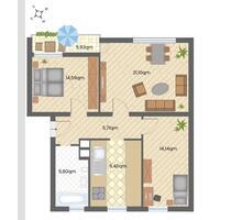 3 Zimmer Wohnung in Waldkirch - 910,00&nbsp;EUR Kaltmiete, ca.&nbsp; 74,00&nbsp;m&sup2; in Waldkirch (PLZ: 79183)