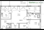 Foto - 3 Zimmerwohnung 120 m2 mit Garten Braunschweig Wenden
