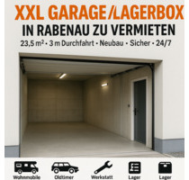 XXL Lagerbox Garage in Rabenau (Neubau, Erstvermietung)
