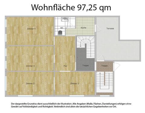 Foto - 3 Zimmer Etagenwohnung zur Miete in Kassel