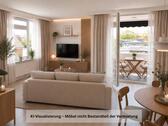 Foto - Moderne 2-Zimmer-Wohnung mit Balkon und Einbauküche im 2. OG
