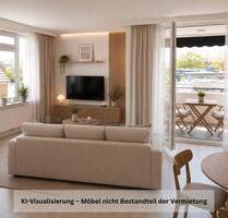 Moderne 2-Zimmer-Wohnung mit Balkon und Einbauküche im 2. OG - Schortens