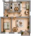 Foto - 3 Zimmer Etagenwohnung zur Miete in Bünde