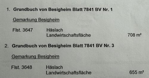 Foto - Grundst&uuml;ck zur Miete in Kirchheim am Neckar